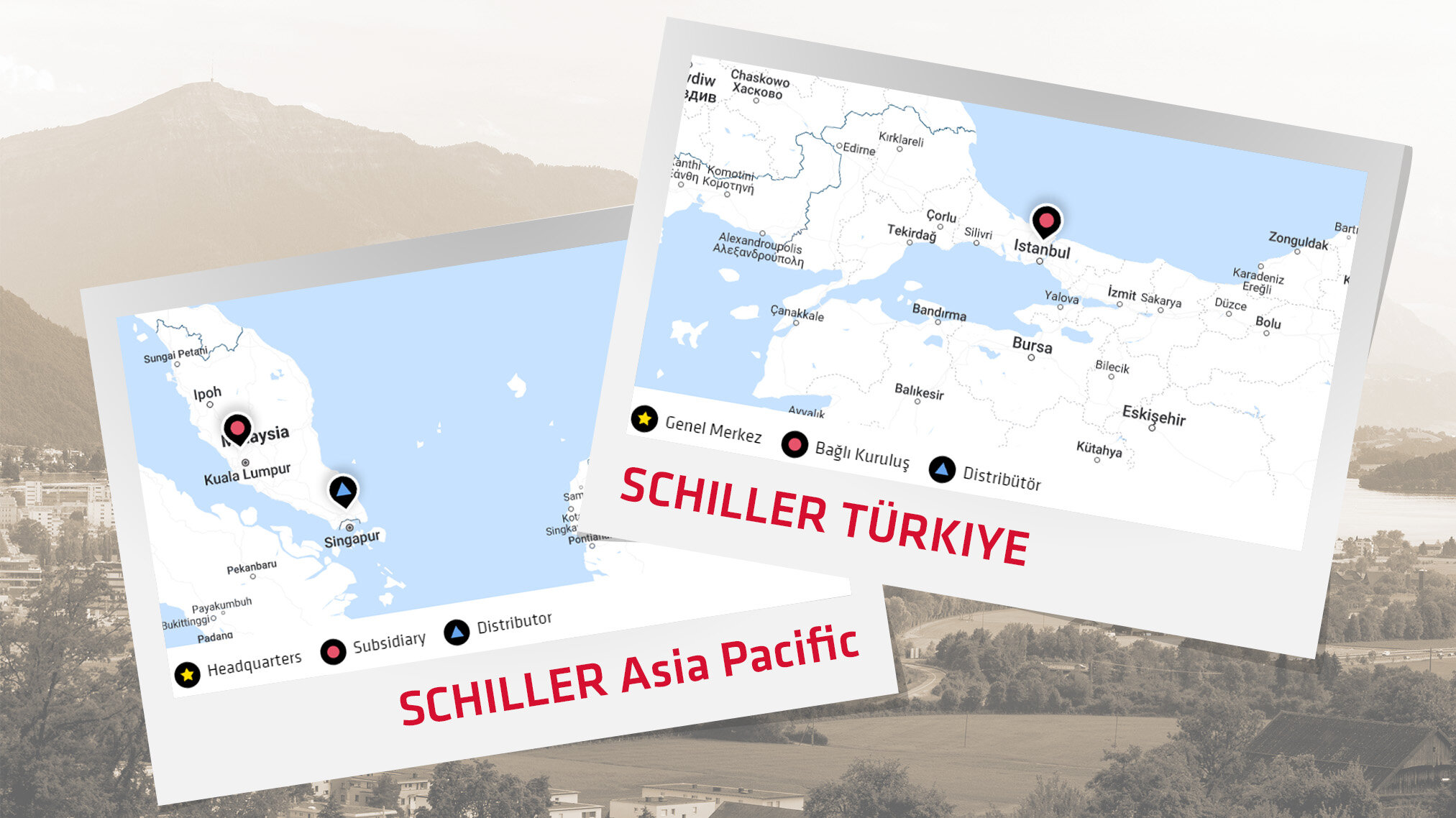 2001 - ​​​​​​​SCHILLER Asia Pacific & SCHILLER TÜRKIYE | © SCHILLER